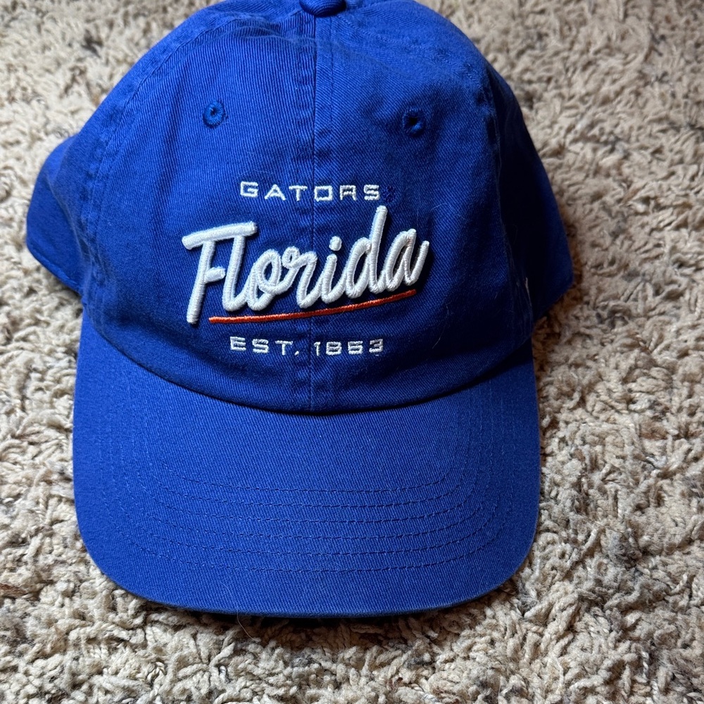 47 Royal Blue Florida Gator Cap Adjustable